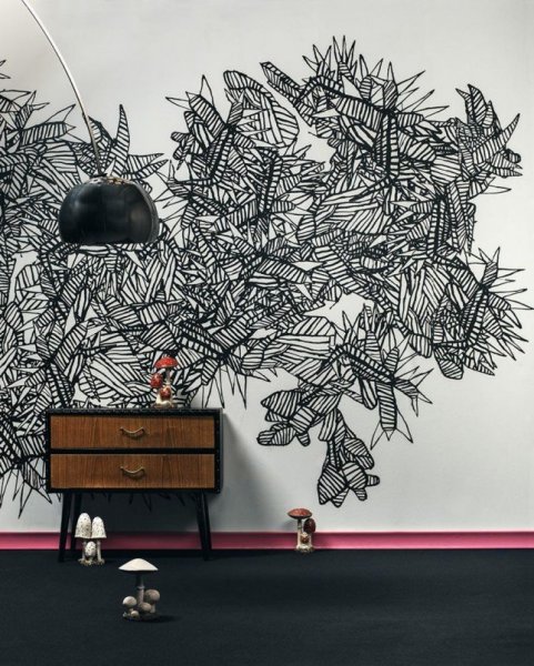 Abstract-Cold-Song-wall-mural-by-Martin-Bergström-645x804